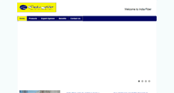 Desktop Screenshot of indiafiber.com